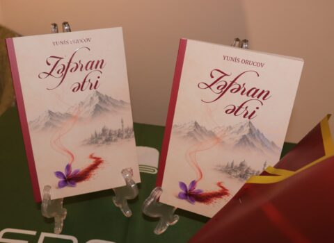 “Zəfəran ətri” romanı işıq üzü gördü – FOTO