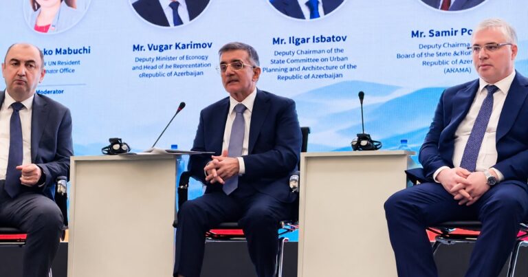 Xankəndidə Azərbaycan-BMT dialoqu: Qarabağın bərpasında yeni mərhələ – FOTOLAR 