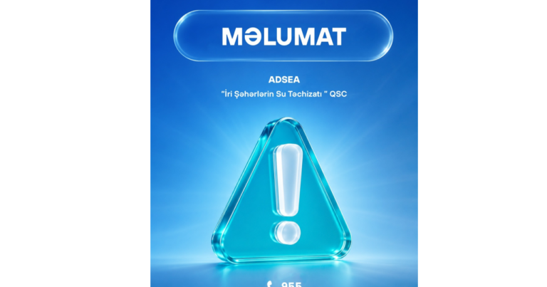 ADSEA-dan 6 rayonla bağlı mühüm xəbər