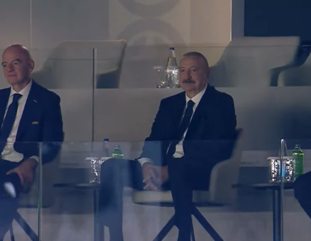 Prezident oyunu stadiondan izlədi – Video