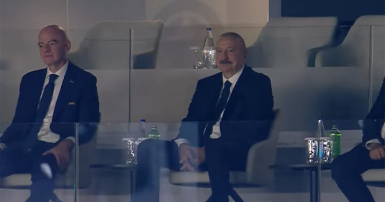 Prezident oyunu stadiondan izlədi – Video