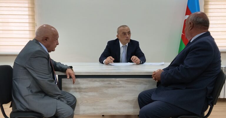 Azərbaycan Dövlət Su Ehtiyatları Agentliyinin sədri Cəbrayıl şəhərində vətəndaşlarla görüşüb – FOTOLAR