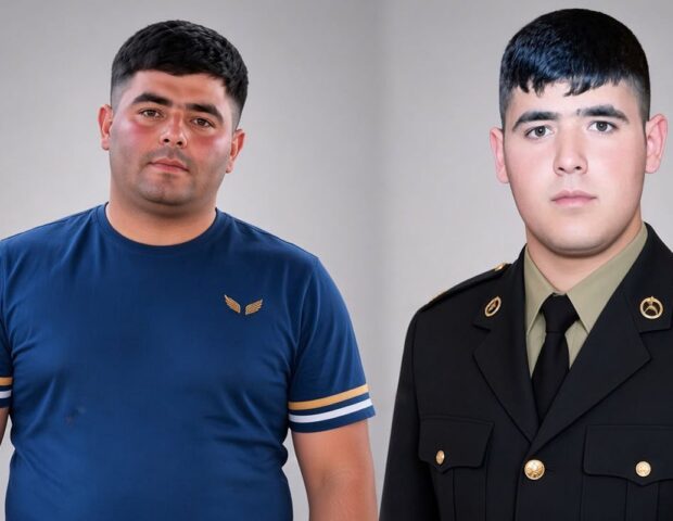 Minaya düşənlər şəhid Ruhin Qəhrəmanovun atası ilə qardaşıdır