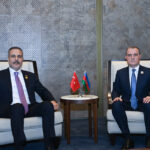 Ceyhun Bayramov Hakan Fidanla görüşdü