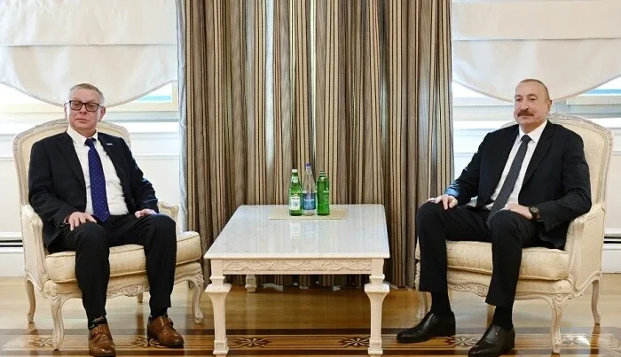 Prezident Aleksandr Zuyevi qəbul etdi Prezident Aleksandr Zuyevi qəbul etdi