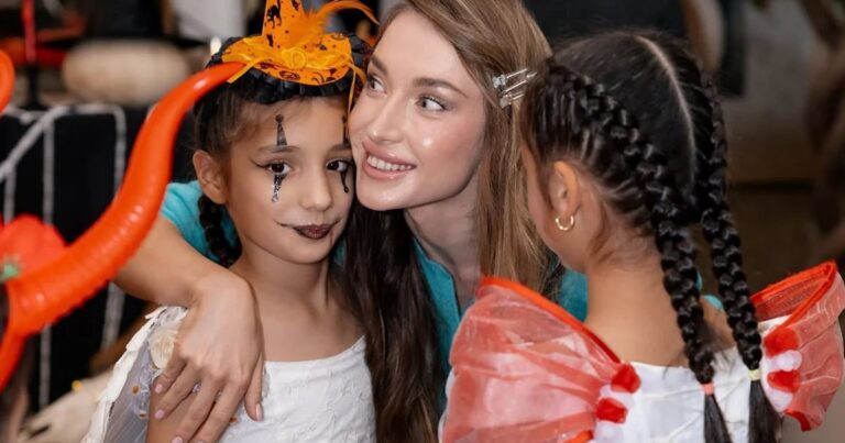 Alyona Əliyeva uşaqlar üçün təşkil olunmuş “Halloween” şənliyindən paylaşım edib – FOTO