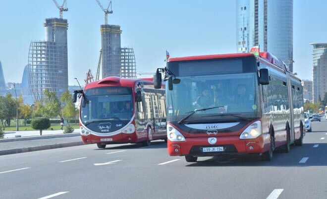 Bakıda 3 marşrutun hərəkət sxemi dəyişdirilir