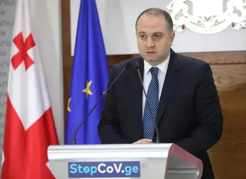 İrakli Çikovani Azərbaycanda səfərdədir
