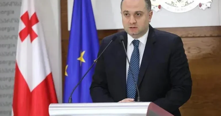 İrakli Çikovani Azərbaycanda səfərdədir