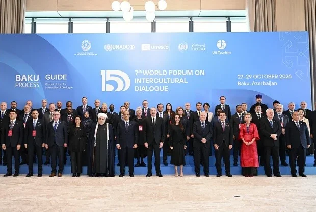 Bakıda mühüm tədbir: Prezident çıxış etdi – Foto