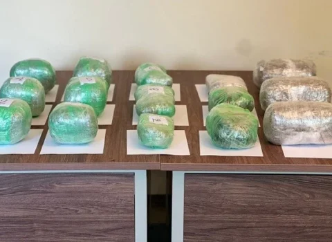 Dövlət sərhədində 593 kq narkotik aşkarlandı