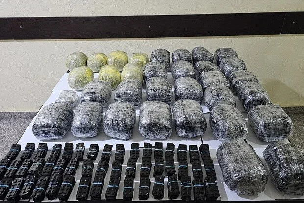 İrandan 35 kq narkotik keçirilməsinin qarşısı alındı