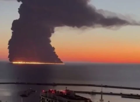 Liberiya bayrağı altında üzən tanker Qara dənizdə hücuma məruz qalıb