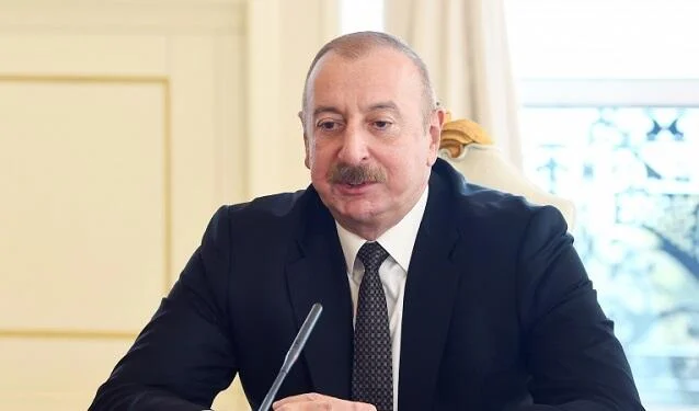 İlham Əliyev Türkmənbaşıda tədbirdə iştirak edir