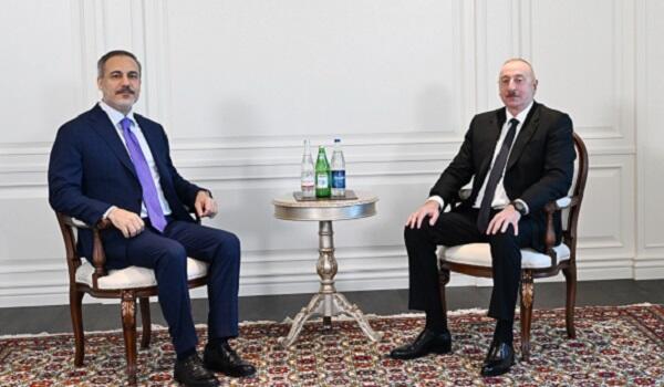 Prezident Hakan Fidanı qəbul etdi