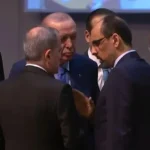 Ərdoğan Bayramovla ayaqüstü söhbət etdi – Video