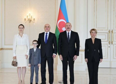 Prezident İlham Əliyev Gürcüstanın ölkəmizdə yeni təyin olunmuş səfirini qəbul etdi