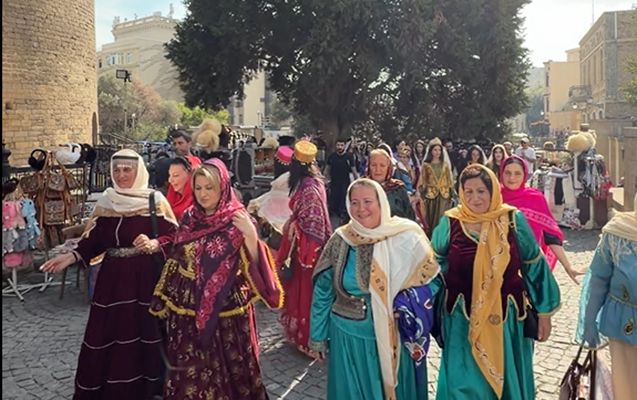 Bakıda “Kəlağayı” yürüşü – VİDEO