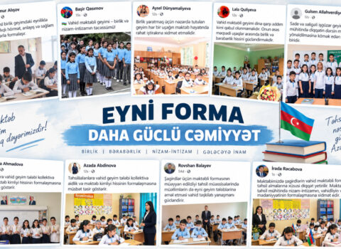 Müəllimlər geyim qaydaları ilə bağlı qərarı dəstəkləyir – FOTOLAR