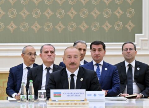 Prezident: Nəqliyyat Mərkəzi Asiya dövlətləri ilə Azərbaycan arasında əməkdaşlığın əsas sahələrindən biridir