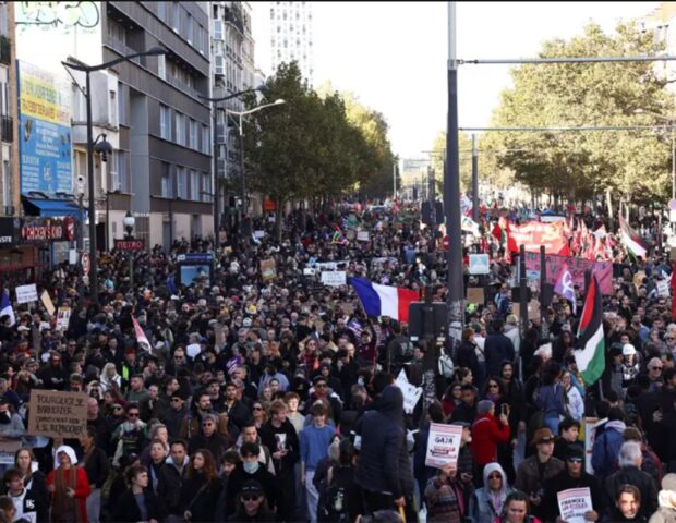 Fransada yarım milyon insan yenidən küçələrə çıxdı – 70 min polis cəlb edildi