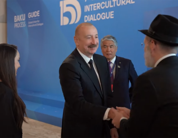 Prezident qonaqlarla görüşdü – VİDEO
