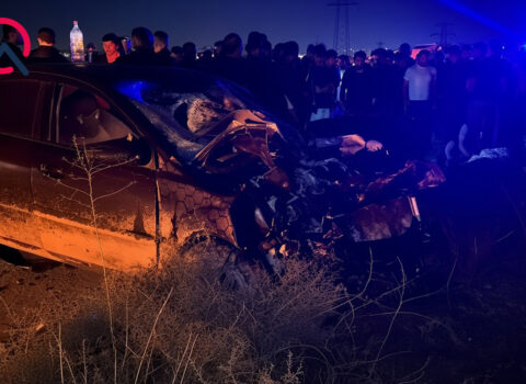 Masazırda motosikletlə avtomobil toqquşdu – Ölənlər var – Foto