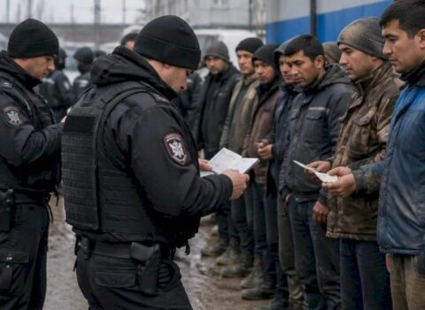 Moskvada əməliyyat: Minlərlə miqrant Rusiyadan çıxarılacaq