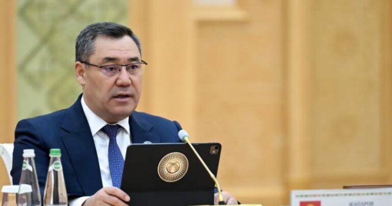 Sadır Japarov: Azərbaycan AQEM-in güclənməsi istiqamətində böyük işlər görüb Sadır Japarov: Azərbaycan AQEM-in güclənməsi istiqamətində böyük işlər görüb