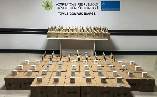 Gömrükdə bəyan edilməyən külli miqdarda kosmetik vasitə aşkarlandı