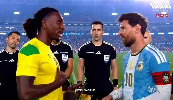 “Neftçi”nin futbolçusu Messi ilə tarixi oyunda – Video