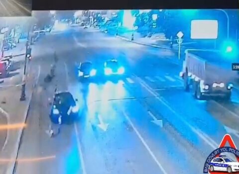 Bakıda skuter sürən gənc həyatını itirdi – Anbaan video