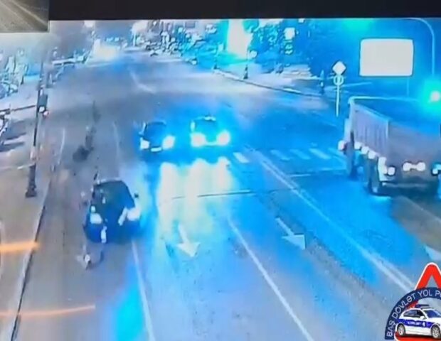 Bakıda skuter sürən gənc həyatını itirdi – Anbaan video