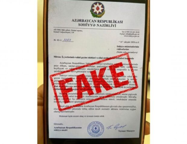 Media və Yayım Şurası ilə Səhiyyə Nazirliyi birgə açıqlama yaydı