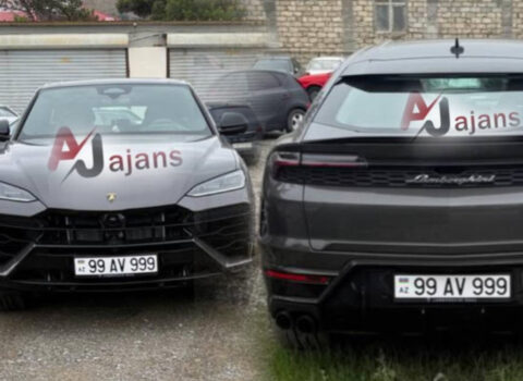 Bakıda 99-AV-999 nömrəli Lamborghini saxlanıldı –Sürücü görün KİM İMİŞ