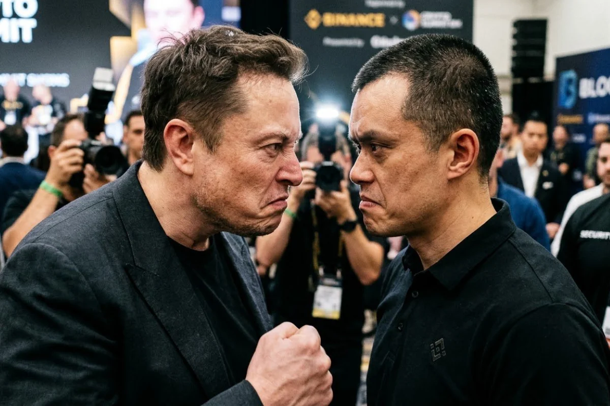 İlon Mask və “Binance” qurucusu arasında | KONKRET xəbəri üçün şəkil