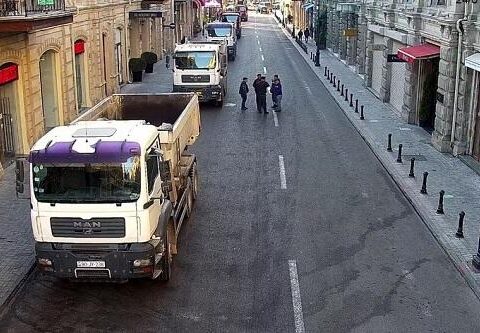 Bakıda bu yolun bir hissəsi bağlandı